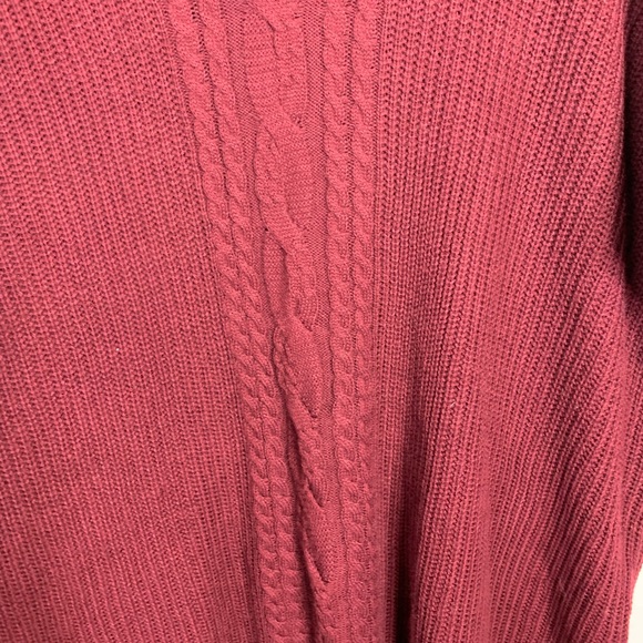 Faded Glory • turtleneck knit poncho - Picture 4 of 7